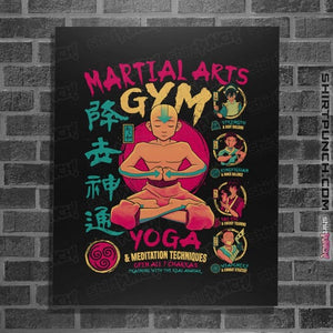 Daily_Deal_Shirts Posters / 4"x6" / Black Martial Arts Gym