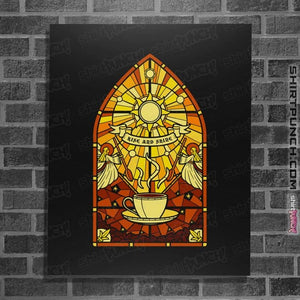 Daily_Deal_Shirts Posters / 4"x6" / Black The Holy Brew