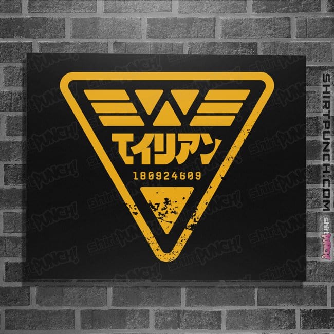 Secret_Shirts Posters / 4"x6" / Black Alien I