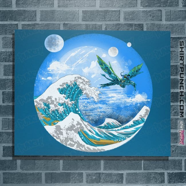 Secret_Shirts Posters / 4"x6" / Sapphire Wave Off Pandora