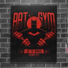 Load image into Gallery viewer, Daily_Deal_Shirts Posters / 4&quot;x6&quot; / Black Bat Gym
