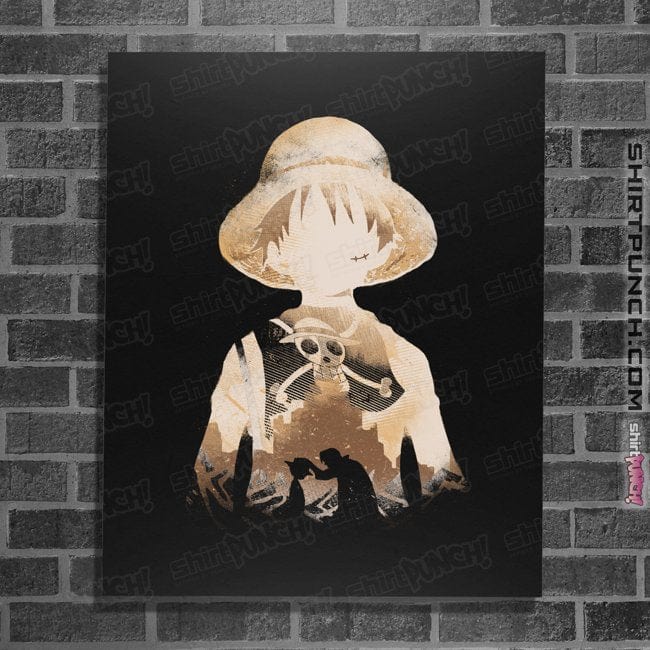 Secret_Shirts Posters / 4"x6" / Black Straw Hat