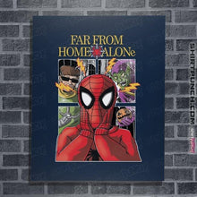 Load image into Gallery viewer, Secret_Shirts Posters / 4&quot;x6&quot; / Navy Home Alone
