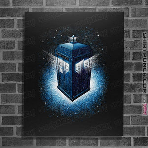Daily_Deal_Shirts Posters / 4"x6" / Black Time And Relative Dimension In Space