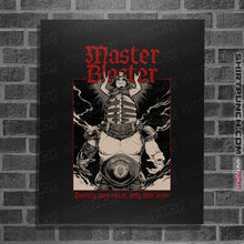 Load image into Gallery viewer, Daily_Deal_Shirts Posters / 4&quot;x6&quot; / Black Master And Blaster
