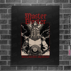 Daily_Deal_Shirts Posters / 4"x6" / Black Master And Blaster