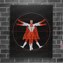 Load image into Gallery viewer, Daily_Deal_Shirts Posters / 4&quot;x6&quot; / Black Vitruvian Viltrumite
