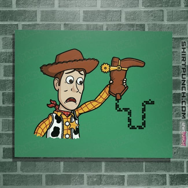 Secret_Shirts Posters / 4"x6" / Irish Green Snake In My Boot
