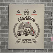 Load image into Gallery viewer, Shirts Posters / 4&quot;x6&quot; / Natural Herbie&#39;s Garage Auto Repair
