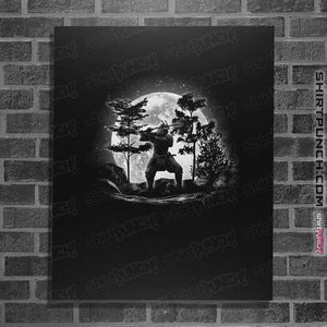 Shirts Posters / 4"x6" / Black Moonlight Samurai