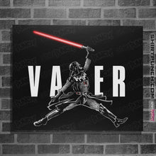 Load image into Gallery viewer, Shirts Posters / 4&quot;x6&quot; / Black Air Vader
