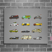 Load image into Gallery viewer, Secret_Shirts Posters / 4&quot;x6&quot; / Sports Grey Iconic Cars &amp; Vans
