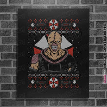 Load image into Gallery viewer, Shirts Posters / 4&quot;x6&quot; / Black Bio Organic Weapon Christmas
