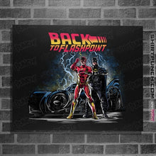Load image into Gallery viewer, Secret_Shirts Posters / 4&quot;x6&quot; / Black Back To Flashpoint!
