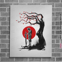 Load image into Gallery viewer, Shirts Posters / 4&quot;x6&quot; / White Red Sun In Zanarkland
