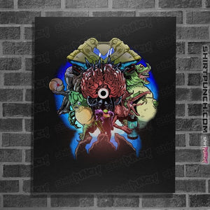 Daily_Deal_Shirts Posters / 4"x6" / Black A Super Metroid Story
