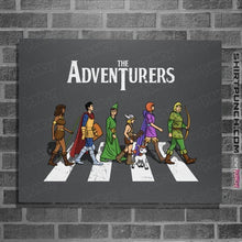 Load image into Gallery viewer, Daily_Deal_Shirts Posters / 4&quot;x6&quot; / Charcoal The Adventurers
