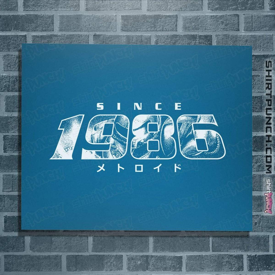 Shirts Posters / 4"x6" / Sapphire Metroid 1986