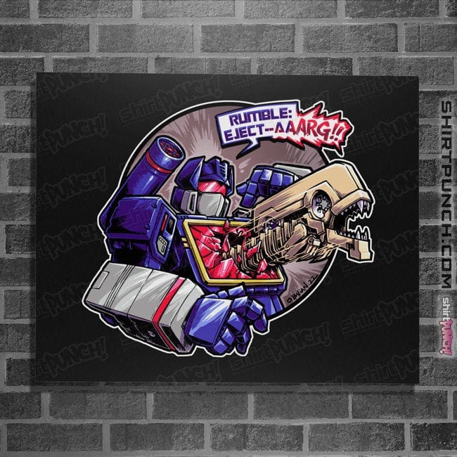 Daily_Deal_Shirts Posters / 4"x6" / Black Xenowave
