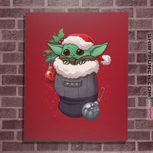 Load image into Gallery viewer, Shirts Posters / 4&quot;x6&quot; / Red Baby Stocking Stuffer
