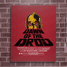 Load image into Gallery viewer, Shirts Posters / 4&quot;x6&quot; / Red Dawn Of The Droid
