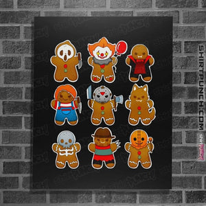 Daily_Deal_Shirts Posters / 4"x6" / Black Ginger Horror