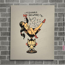 Load image into Gallery viewer, Shirts Posters / 4&quot;x6&quot; / Natural Shinra Beware
