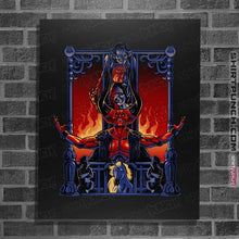 Load image into Gallery viewer, Daily_Deal_Shirts Posters / 4&quot;x6&quot; / Black Enter The Darkness
