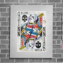 Load image into Gallery viewer, Shirts Posters / 4&quot;x6&quot; / White Quinn of Clubs
