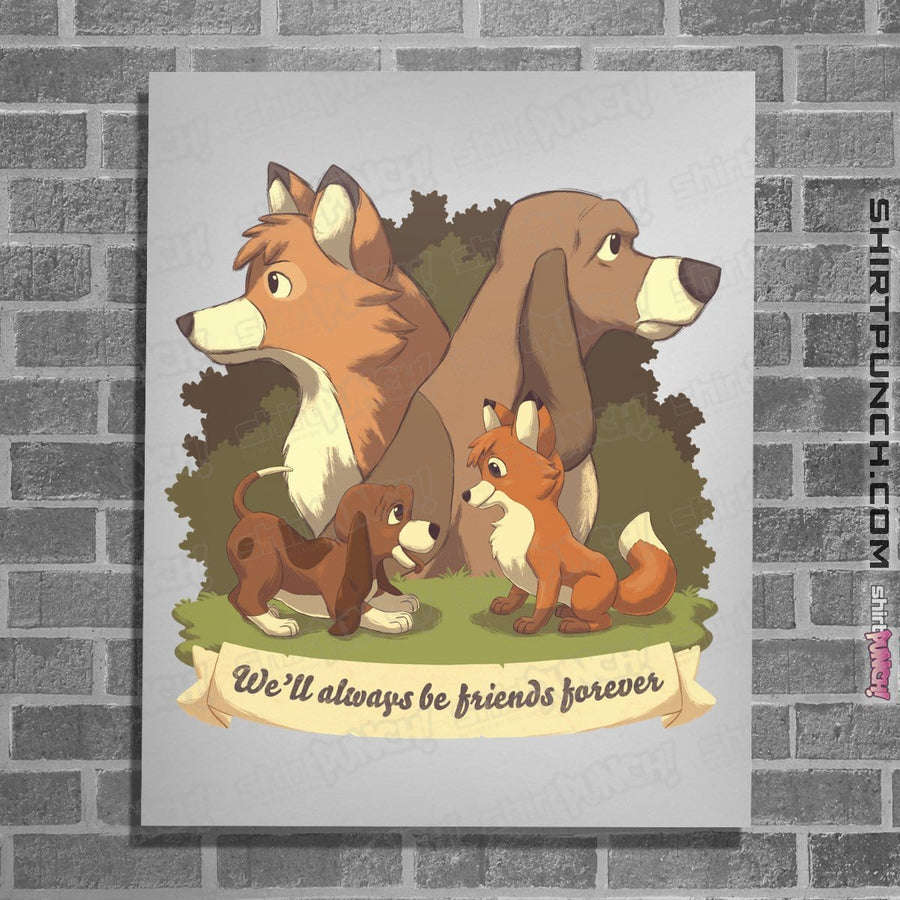 Shirts Posters / 4"x6" / White Forever Is A Long Time