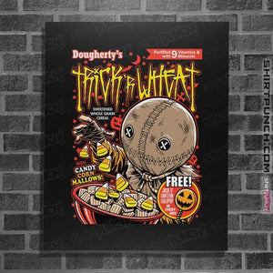 Daily_Deal_Shirts Posters / 4"x6" / Black Trick'R Wheat