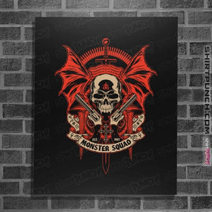 Secret_Shirts Posters / 4"x6" / Black Monster Squad