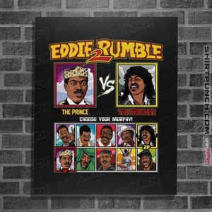 Shirts Posters / 4"x6" / Black Eddie 2 Rumble
