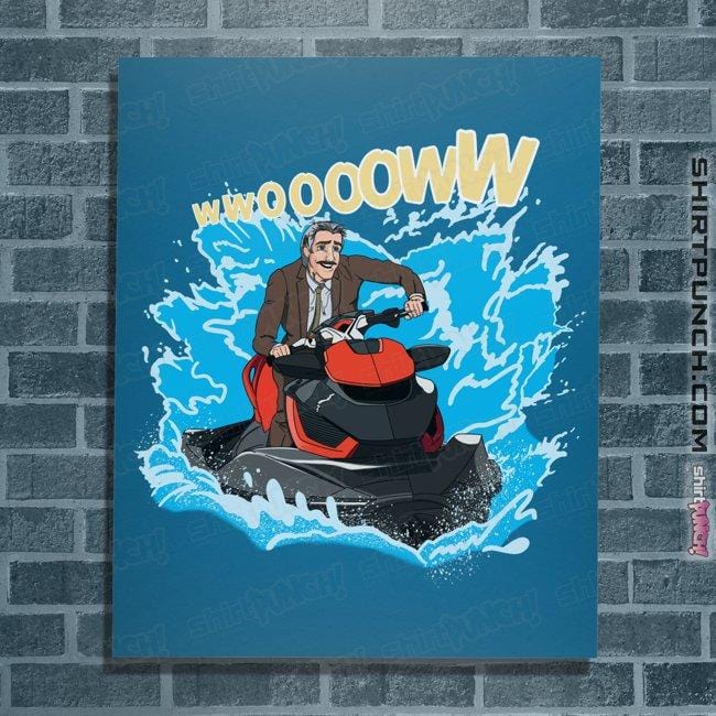 Secret_Shirts Posters / 4"x6" / Sapphire The Little Jet Ski