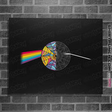 Load image into Gallery viewer, Daily_Deal_Shirts Posters / 4&quot;x6&quot; / Black Dark Side Of The Room
