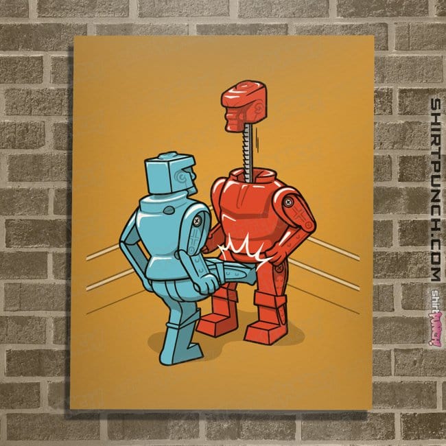 Shirts Posters / 4"x6" / Gold Blue Kick!