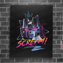 Load image into Gallery viewer, Shirts Posters / 4&quot;x6&quot; / Black Scream!
