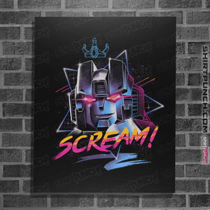 Shirts Posters / 4"x6" / Black Scream!