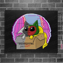 Load image into Gallery viewer, Secret_Shirts Posters / 4&quot;x6&quot; / Black Theseus&#39; Box
