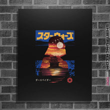 Load image into Gallery viewer, Shirts Posters / 4&quot;x6&quot; / Black Edo Vader
