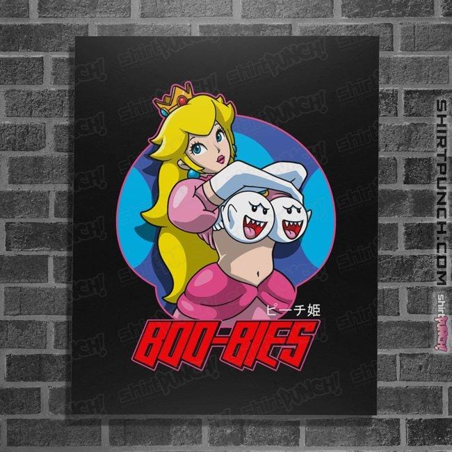 Shirts Posters / 4"x6" / Black BOO-BIES