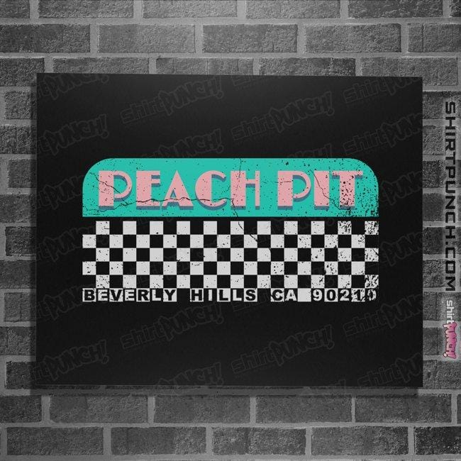 Shirts Peach Pit 90210