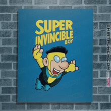 Load image into Gallery viewer, Secret_Shirts Posters / 4&quot;x6&quot; / Sapphire Super Invicible Boy
