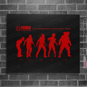 Daily_Deal_Shirts Posters / 4"x6" / Black Infection Evolution