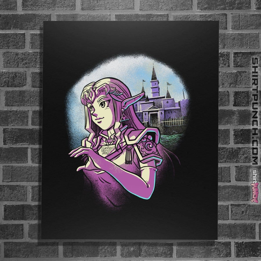 Shirts Posters / 4"x6" / Black His Princess