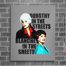 Load image into Gallery viewer, Shirts Posters / 4&quot;x6&quot; / Sports Grey Dorothy And Blanche
