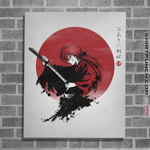 Shirts Posters / 4"x6" / White Rurouni