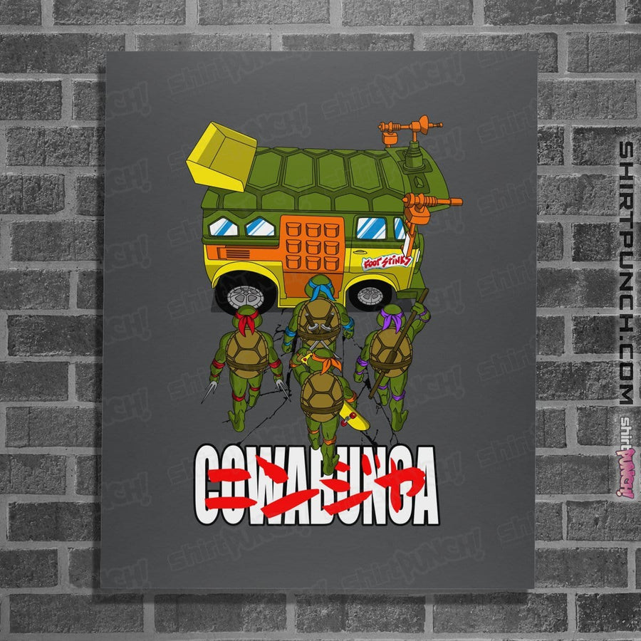 Shirts Posters / 4"x6" / Charcoal Akirabunga