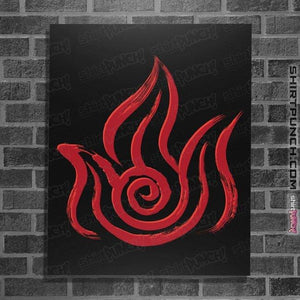 Shirts Posters / 4"x6" / Black Fire