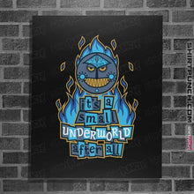 Load image into Gallery viewer, Daily_Deal_Shirts Posters / 4&quot;x6&quot; / Black Small Underworld
